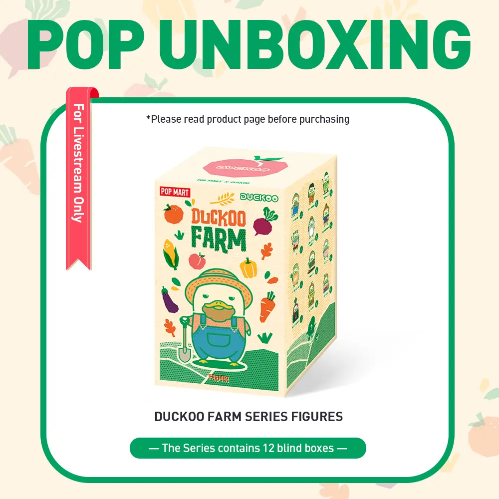 unboxing - DUCKOO FARM Series Figures