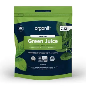 Organifi Green Juice - Organic Superfood Powder 30-Day Supply Vegan USA