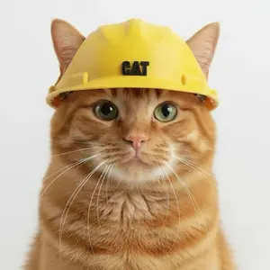 Cat Hard Hat