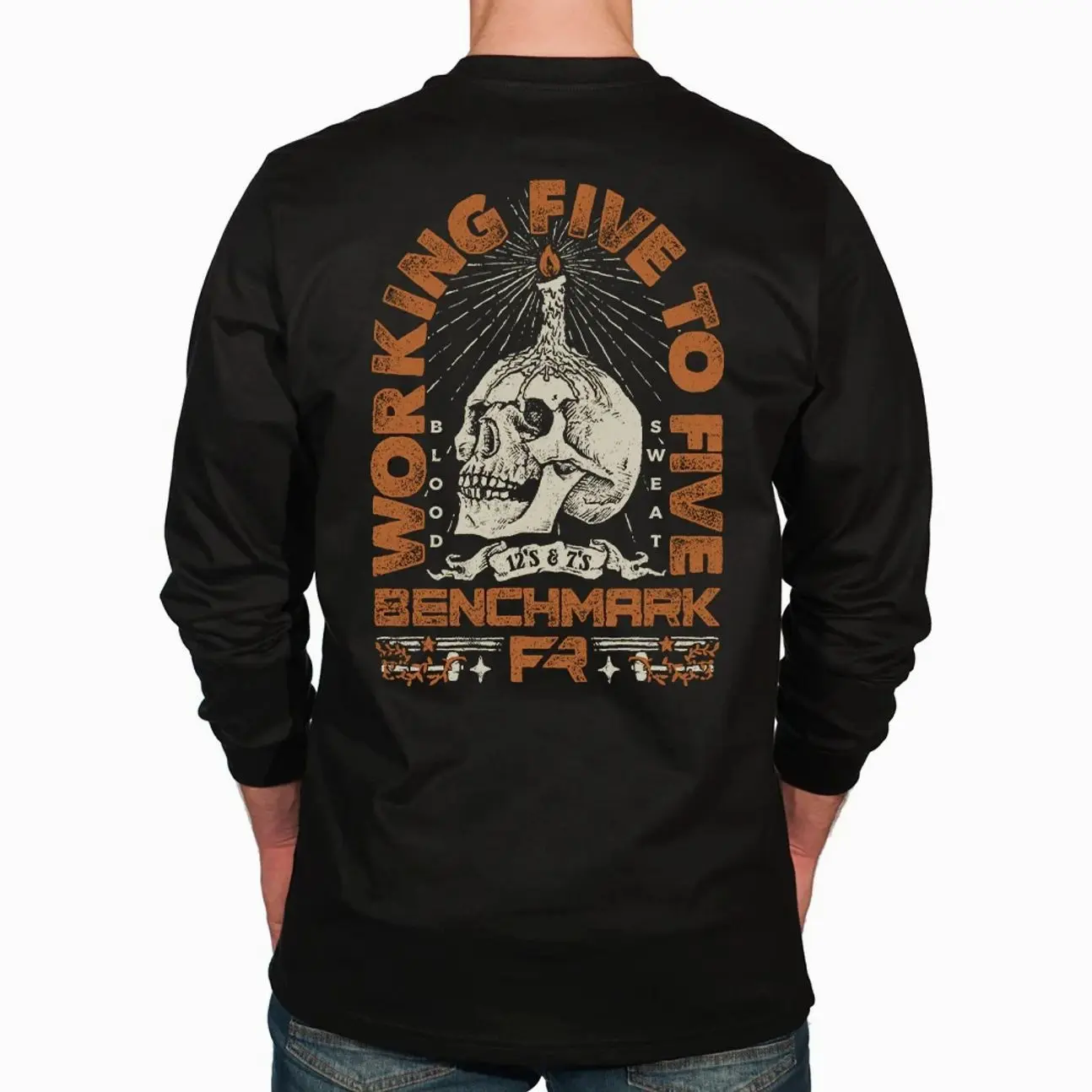 Benchmark 5 TO 5 5 to 5 FR T-Shirt 100% cotton full size SK9E0