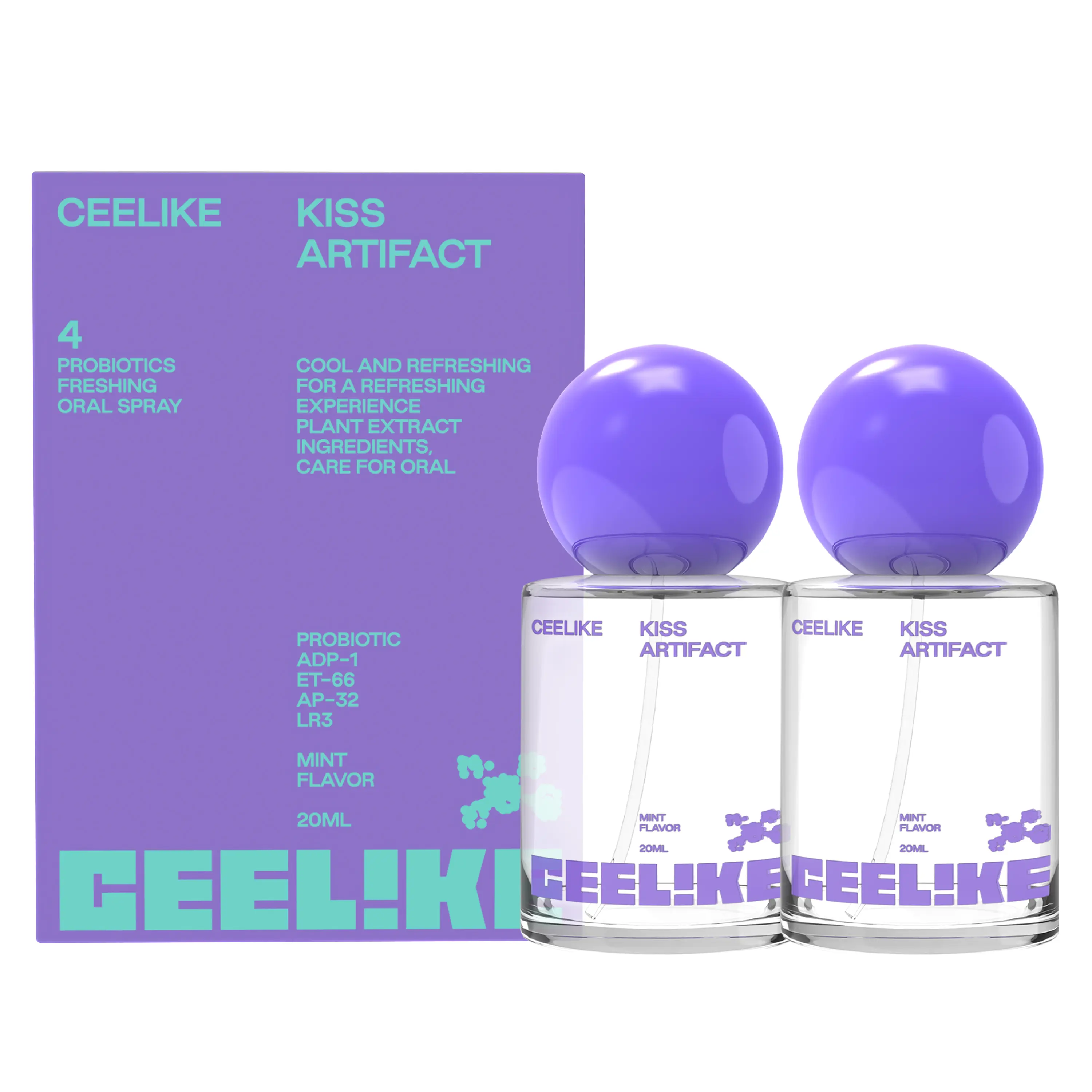 BOGO ! CEELIKE Oral Spray | 20ml Ultimate Long-Lasting Freshness & Oral Care | Portable, Sugar-Free & Must-Have