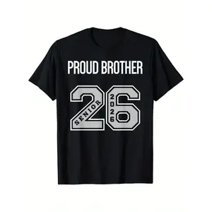 EEY PROUD BROTHER 2026 SENIOR CLASS OF 26 PROUD BRO JERSEY 2 T Shirt