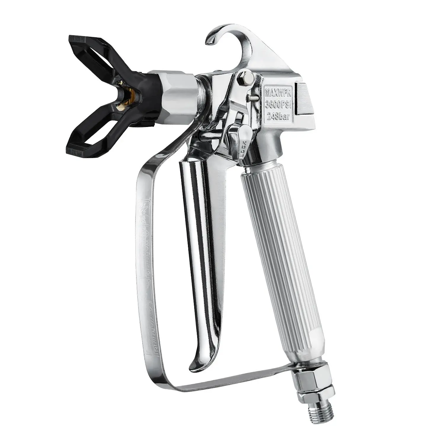 【Backtoschool】VEVOR Airless Paint Spray Gun, 3600PSI High Pressure Airless Paint Sprayer Gun with 517 Tip, Swivel Joint Airless Spray Gun Kit with Filters, Cleaning Needle and Brush, for Airless Spraying Machine