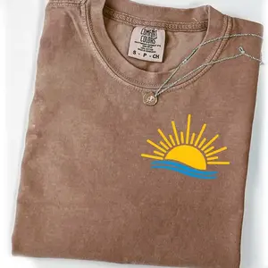 Comfort Colors® Summer Shirt, Sun Shirt, Vacation Shirt, Vacay Mode Tee, Beach Shirt, Minimalist Summer Gift Shirt, Summer Girls Trip Shirt trending top