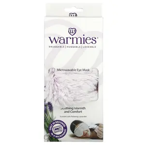 Warmies Eye Mask, Heatable, Marshmallow Lavender, 1 Mask