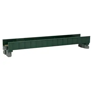 Kato KAT20-451 Single-Plate Girder Bridge - 7-5/16" 186mm - Green, N Scale