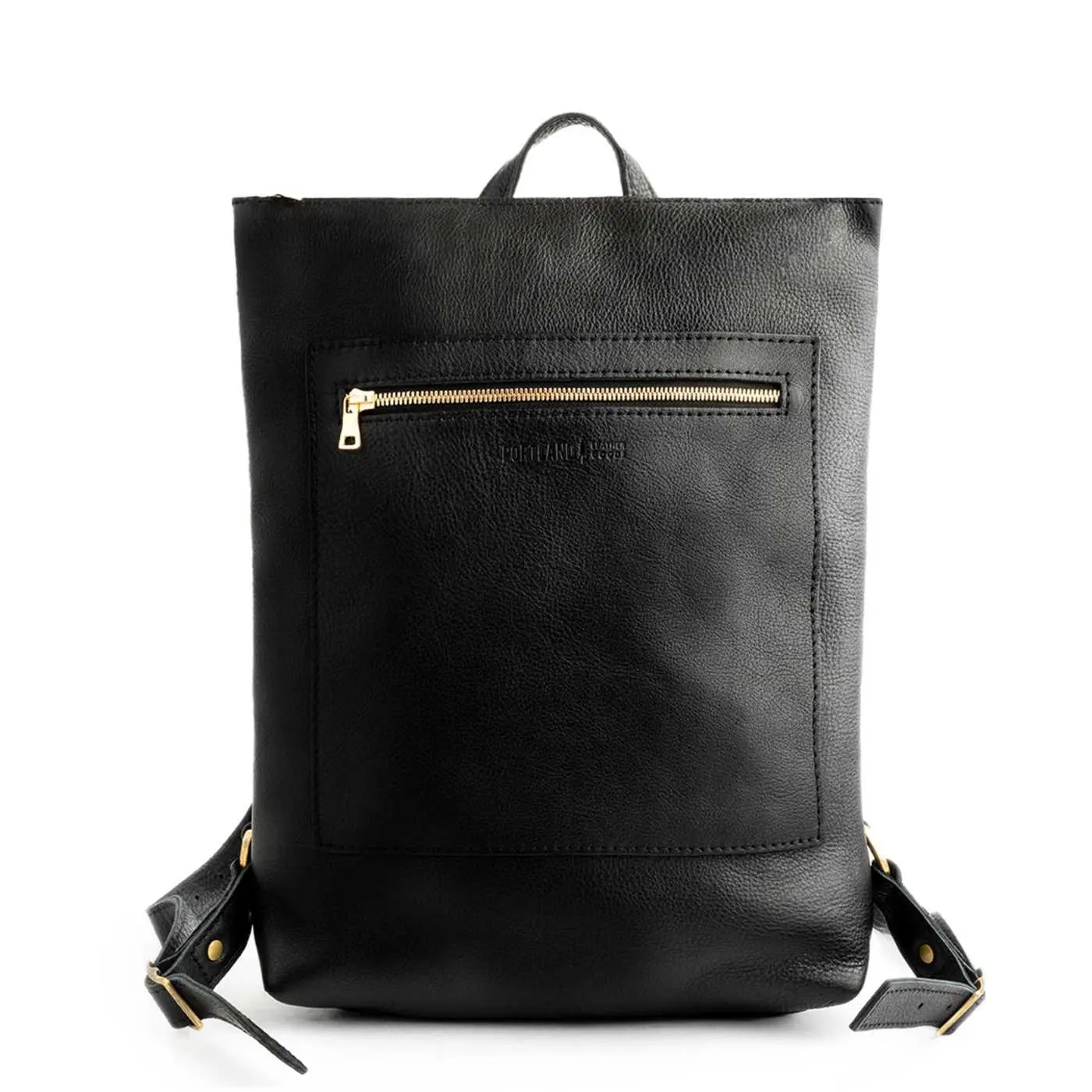 Portland Leather Laptop Backpack - Workday Comfort Carry - Leather Backpack, Laptop Sleeve, Adjustable Straps, Everyday Commute