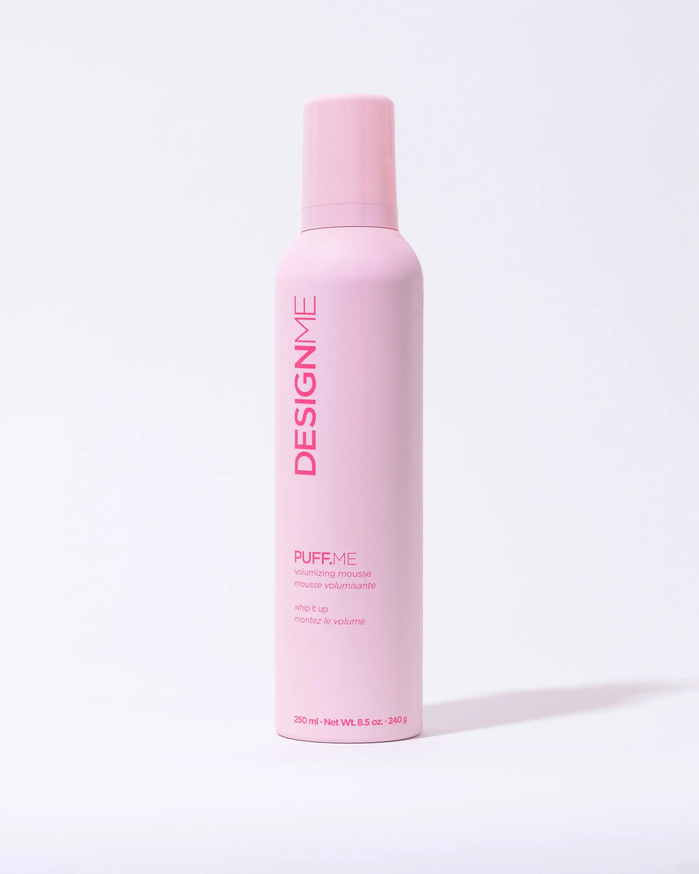 DESIGNME PUFF.ME Volumizing Mousse – Lightweight Mousse for Volume, Flexible Hold & Heat Protection Haircare
