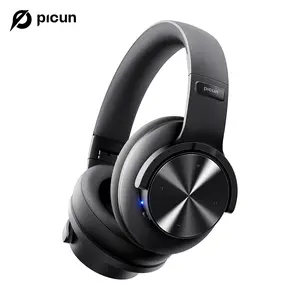Picun B8 Bluetooth Headphones, 120H Playtime Headphone Wireless Bluetooth with 3 EQ Modes, Low Latency, Hands-Free Calls, Over Ear Headphones for Travel Home Office Cellphone PC Hifi Sound Quality tiktokshopcreatorpicks