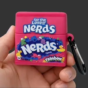 Pink Gummy Nerds Case For AirPods  3rd Generation