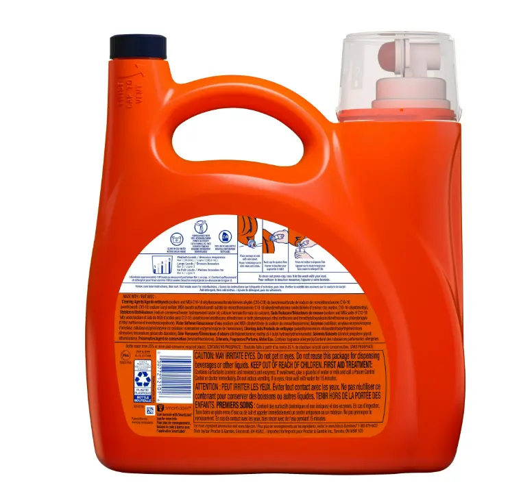 Laundry Detergent Liquid with 6X Boosted Cleaning Power, Original Scent, 125 fl oz, 100 Loads