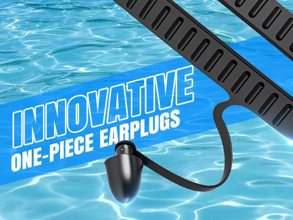 Rantizon Swim Goggles 2 Pack, Wide View Anti Fog&UV Swimming Goggles for Audlt, No Leaking Swim Glasses for Men Women Kids Nose Clip