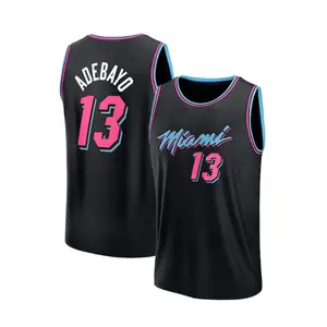 Bam Adebayo Miami Heat Youth 2025/26 City Edition Fast Break Jersey - Black