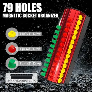 Socket Holder Organizer Set