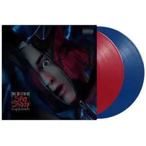 Eminem - The Death of Slim Shady (Coup de Grâce) [Red/Blue 2 LP]  [VINYL RECORD - LP] Explicit, Red, Blue, Colored Vinyl
