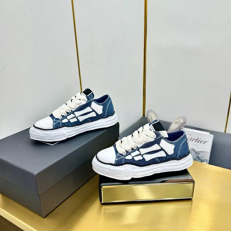 MMY Mihara Yasuhiro Vintage Style Canvas Sneakers – Retro Streetwear Shoes for Men and Women