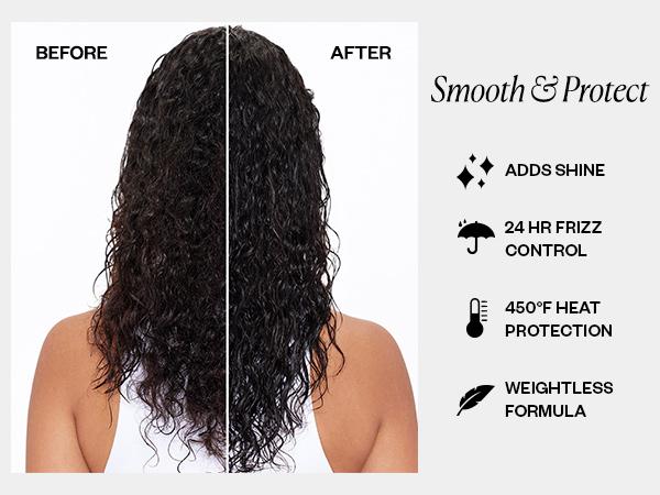 IGK GOOD BEHAVIOR 4-in-1 Prep Spray | Leave In + Instantly Detangled + Heat Protectant | 24-Hour Frizz Control | Vegan + Cruelty Free | 207ml | 7 oz