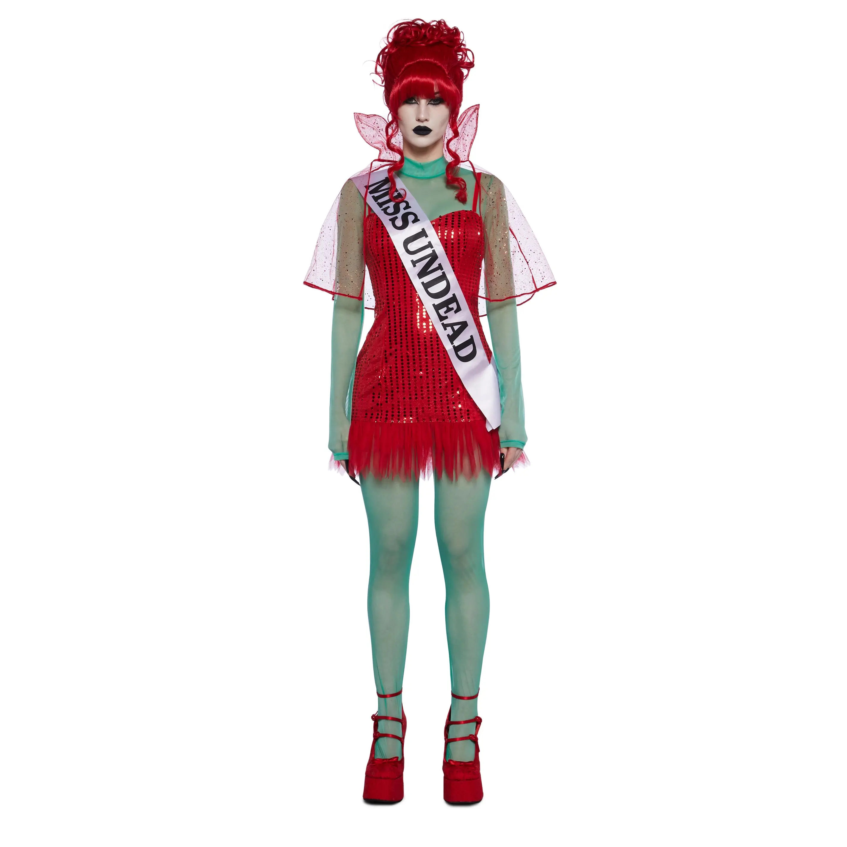Miss Afterlife Receptionist Costume