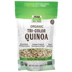 NOW Foods Organic Tri-Color Quinoa, 14 oz (397 g)