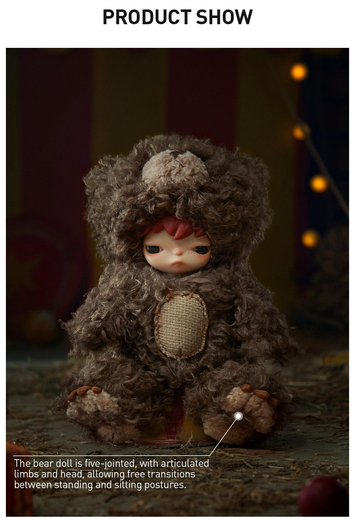 POP MART Hirono Bear Vinyl Plush Doll