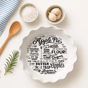 Personalized Pie Plate
