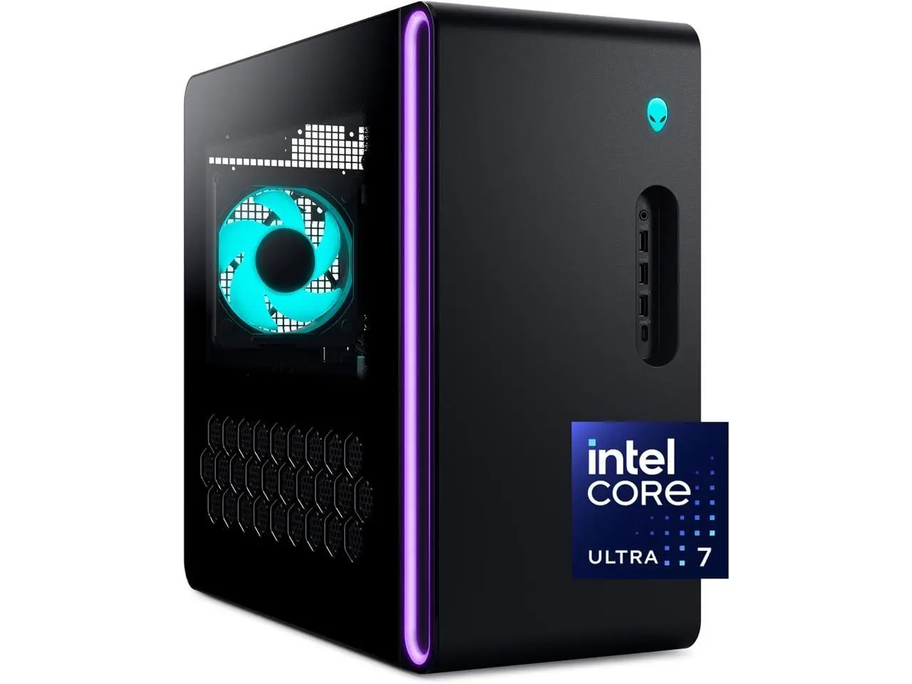 Dell Alienware - Aurora Gaming Desktop - Intel Core Ultra 7 265F 2025 - 32GB Memory - NVIDIA GeForce RTX 5060 Ti 8GB - 1TB Storage - Black