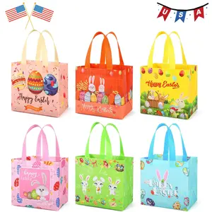 12 Pack Kid Easter Baskets with Handle
