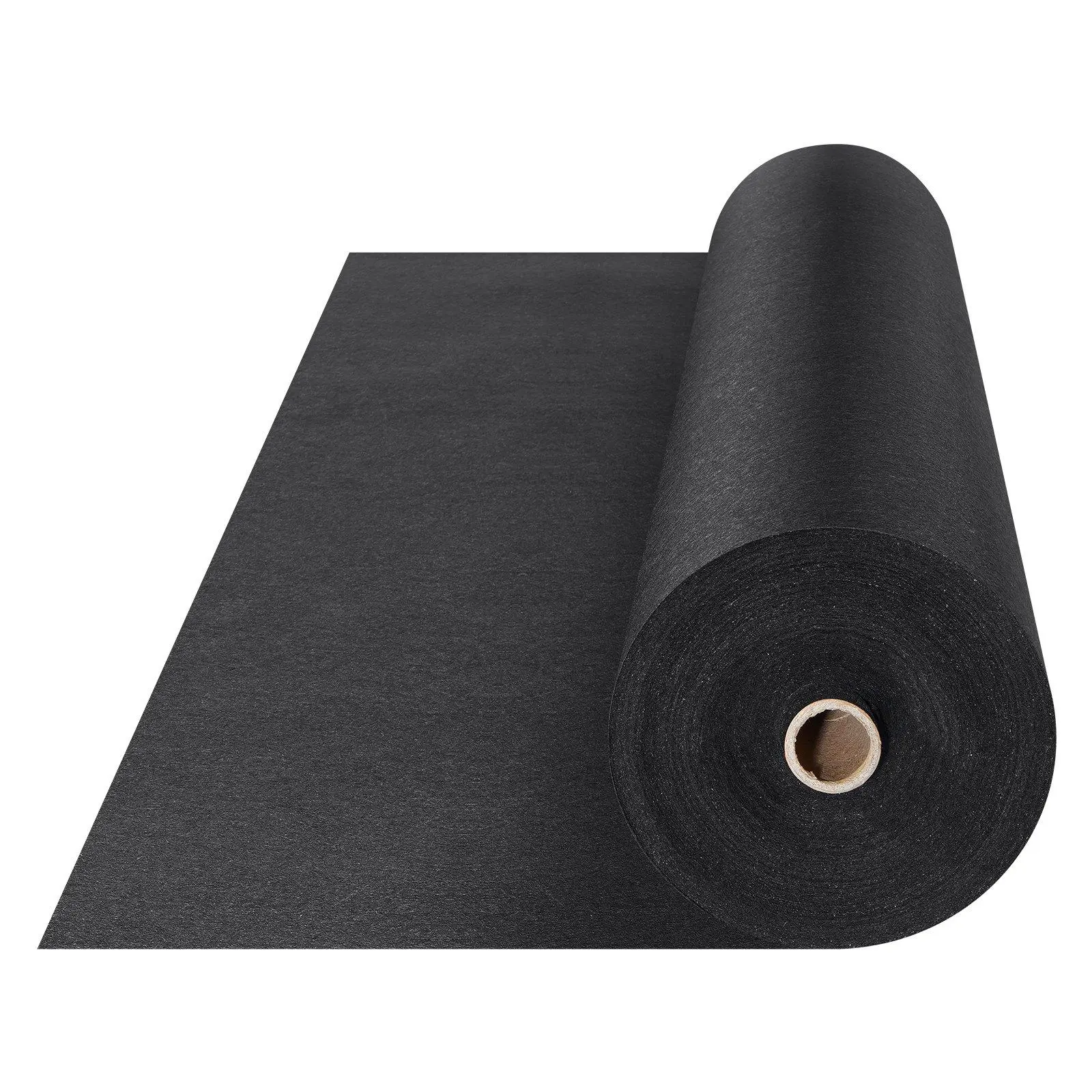 【FathersDayGift】VEVOR Driveway Fabric, Non-Woven Geotextile Fabric Heavy Duty  High Strength Material with Strong Tear and Corrosion Resistance, Ground Cover Weed Control Fabric, Weed Barrier Fabric, Landscape Fabric