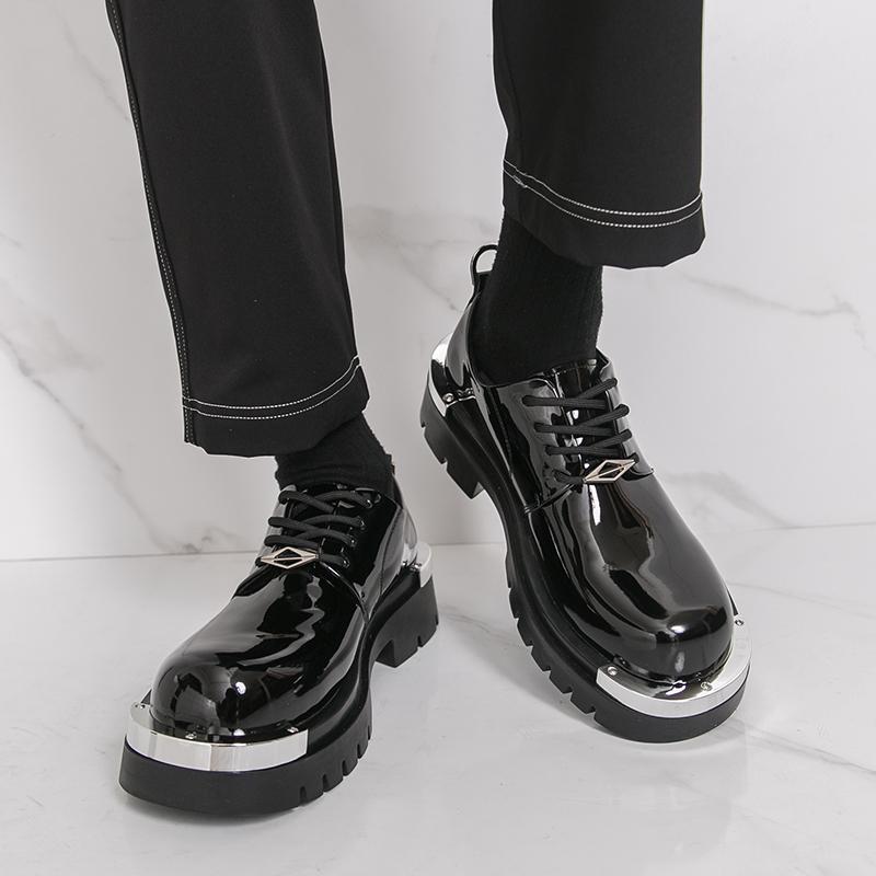 Men's 1 Pair Fashionable Casual Decor Pu Leather Slip-on Shoes, Simple Design Elegant Plain Round Toe Loafers, exquisite appearance loafers Business Style Temperament Flats for Daily Wear， men gift