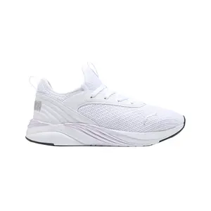 PUMA Womens Softride Ruby Luxe Femme Sneakers Shoes Casual - White