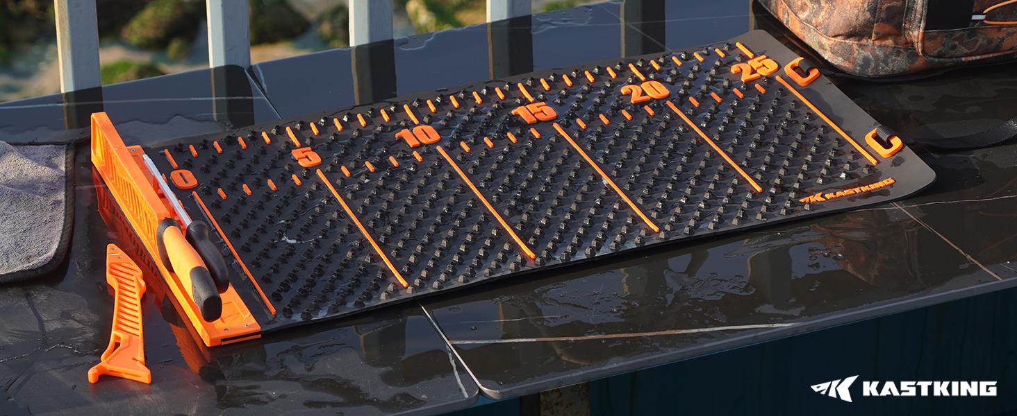 KastKing EZ Fillet Fish Fillet Mat, Anti-slip Texture With 25" Integrated Ruler, Extended Dimensions, Easy to Clean Material, Portable Storage, Fish Cutting Board Chopping Block Ceramic KastKing EZ Fillet Fish Fillet Mat, Anti-slip Texture With 25" Integrated Ruler, Extended Dimensions, Easy to Clean Material, Portable Storage, Fish Cutting Board Chopping Block Ceramic