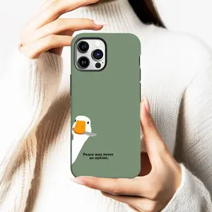 Silly Goose Phone Case Funny Animal Lover Gift Protective Case Cottagecore Theme Gift For iPhone 17 16 15 14 13 12 Pro Max, Samsung S25 S24