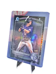 2025 Bowman Chrome 1st Bowman Reptillian Refractor Charlie Condon #BCP-75