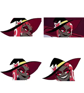 Fashionista Demon Queen Sticker - Sexy Split Hair Style Diva Anime Vinyl Decal for Car Windows Water Bottles Laptops Hydro Flask Skateboard Phone Case - Waterproof Weatherproof Durable Art Sticker for Adults - Trendy Social Media Star Decoration Gift