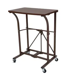 Origami Small Portable Laptop Trolley Table