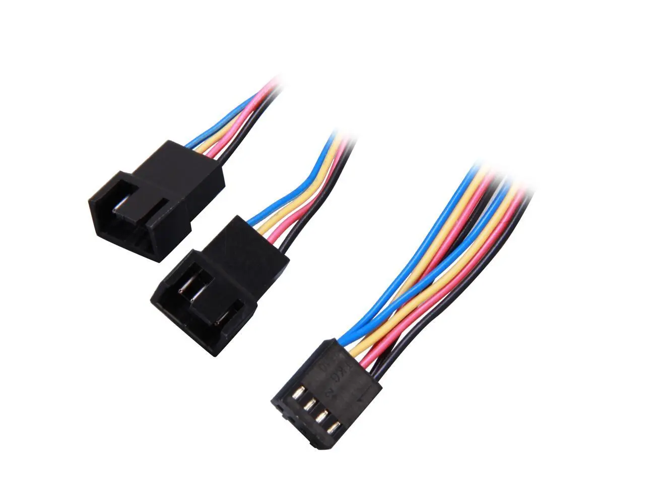 StarTech.com FAN4SPLIT12 1 ft. 4 Pin Fan Power Splitter Cable - F/M Female to Male