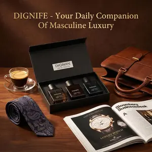 DIGNIFE 35X3 Bodymist for Men Candybreath Scented Fragrance Spray Masculine Luxury Body Mist for Men