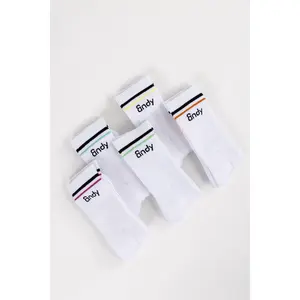 Rainbow Crew Socks 5-Pack
