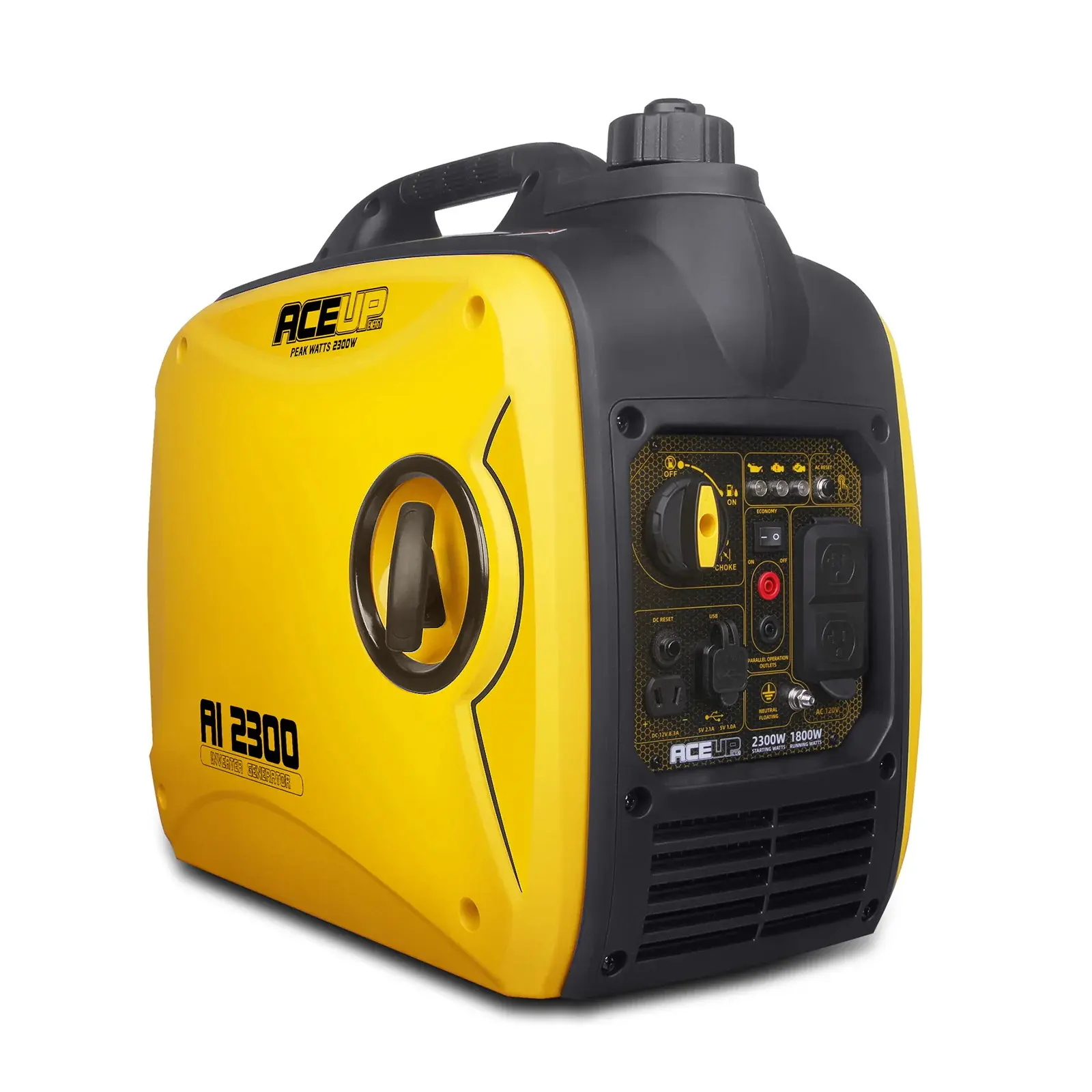 ACEUP ENERGY AI 2300 2300 Watt Portable Inverter Generator Super Quiet Gas Powered for Home Use EPA Compliant Lightweight RV Ready
