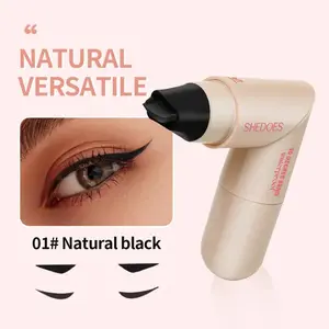 2026 Upgrade Eyebrow line pen Rotating Stamp & Pen, Easy Application Waterproof Liner for Precise Wings,Daily and Professional Makeup lazy tool Cosmetic Eyeliner
