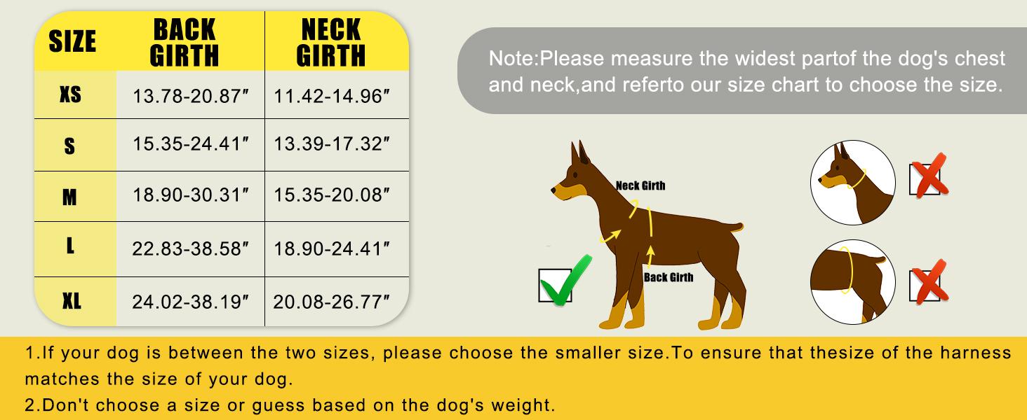 Service Dog Harness with Reflective Vest - Adjustable Soft Oxford Pet Harness with 5 Removable Patches Breathable Mesh Lining Easy Control for Small & Medium Dogs Geometric Design