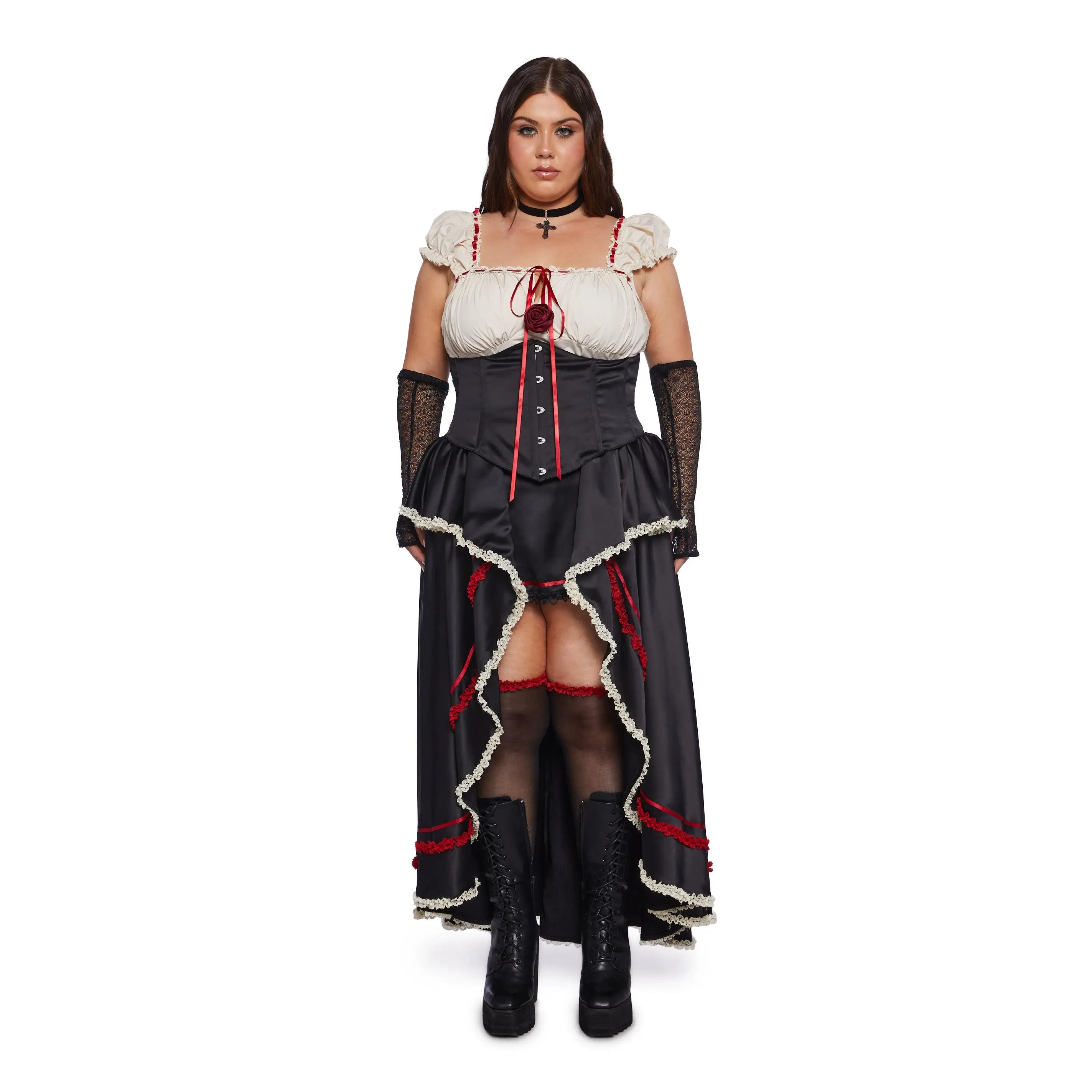 Plus Wild West Comic Maiden Costume