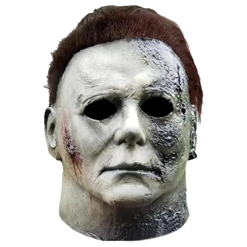 Michael Myers Mask & Scary Skull Mask, Halloween Horror Masquerade Men's & Women's Cosplay Party Mask, Bloody Michael Myers & Scary Skull Adult Costume Scary Cosplay The terrifying atmosphere is at its peak，halloween,haunted ,ghost.