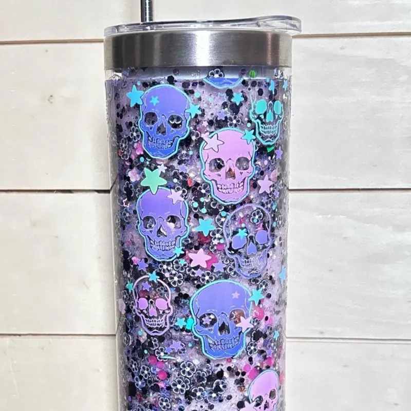 1 20 oz snowglobe stainless steel tumbler custom made live 1 20 oz snowglobe stainless steel tumbler custom made live