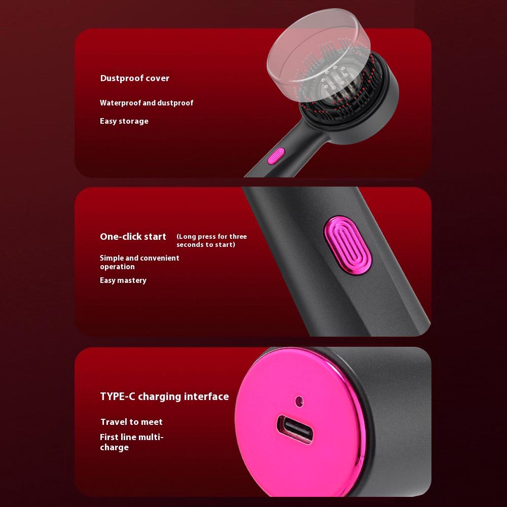 Cordless Electric Scalp Massager, Handheld Hair Scalp Massager, Hair Scalp Massaging Comb, Scalp Scrubber, Hair Massage Tool for Home & Travel serum infusion