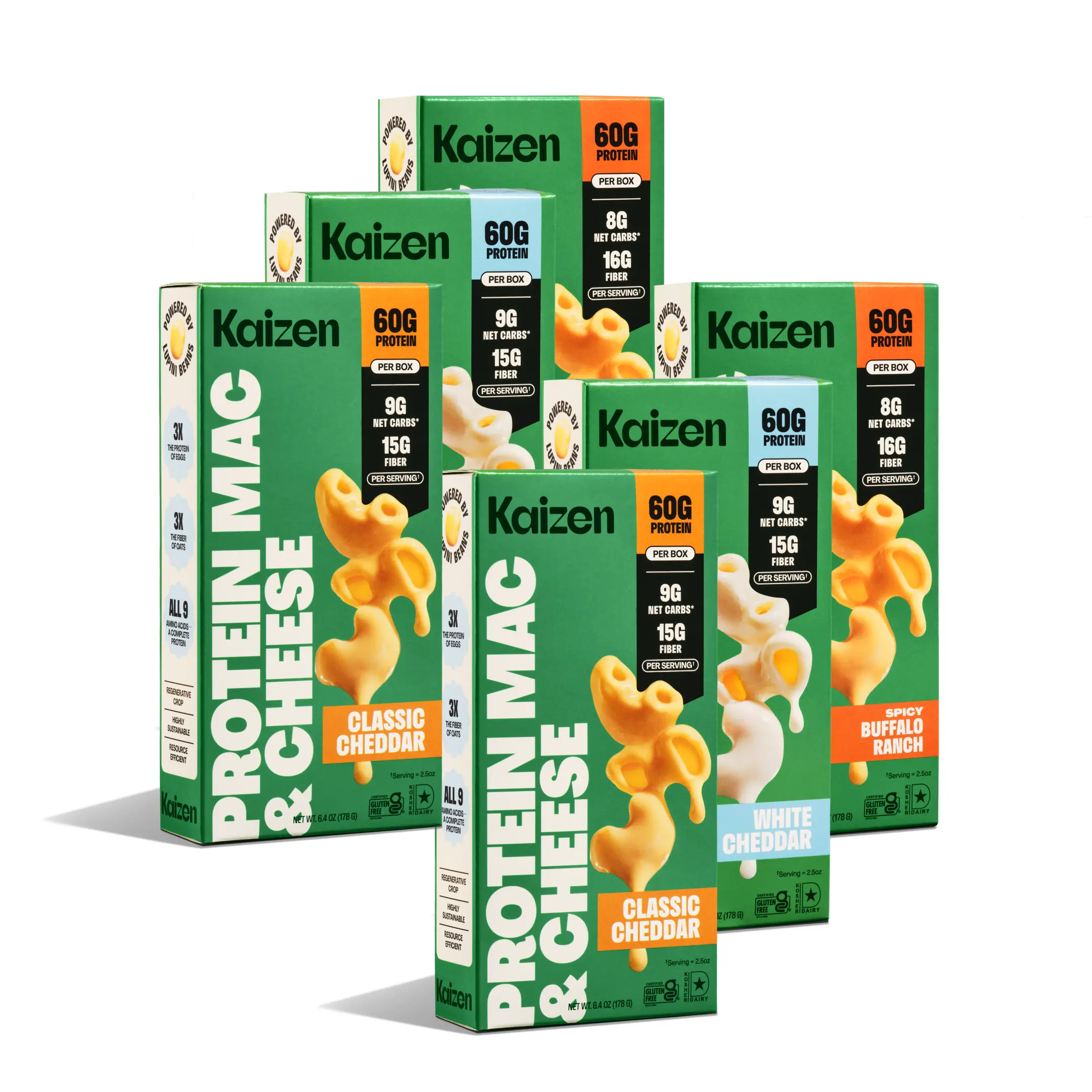 Kaizen High Protein, Low Carb Mac Pack