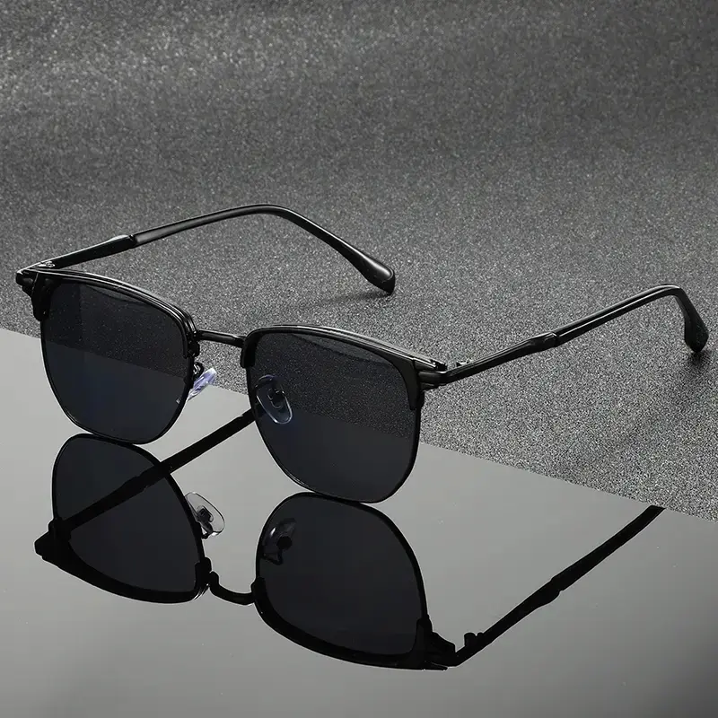 Unisex Vintage Square Sunglasses for Women - Classic Metal Frame, Retro Fashion Minimalist Eyewear, Versatile Sports & Outdoor Accessory for Outdoor Travel, Casual Daily Wear,back to school,back to school haul