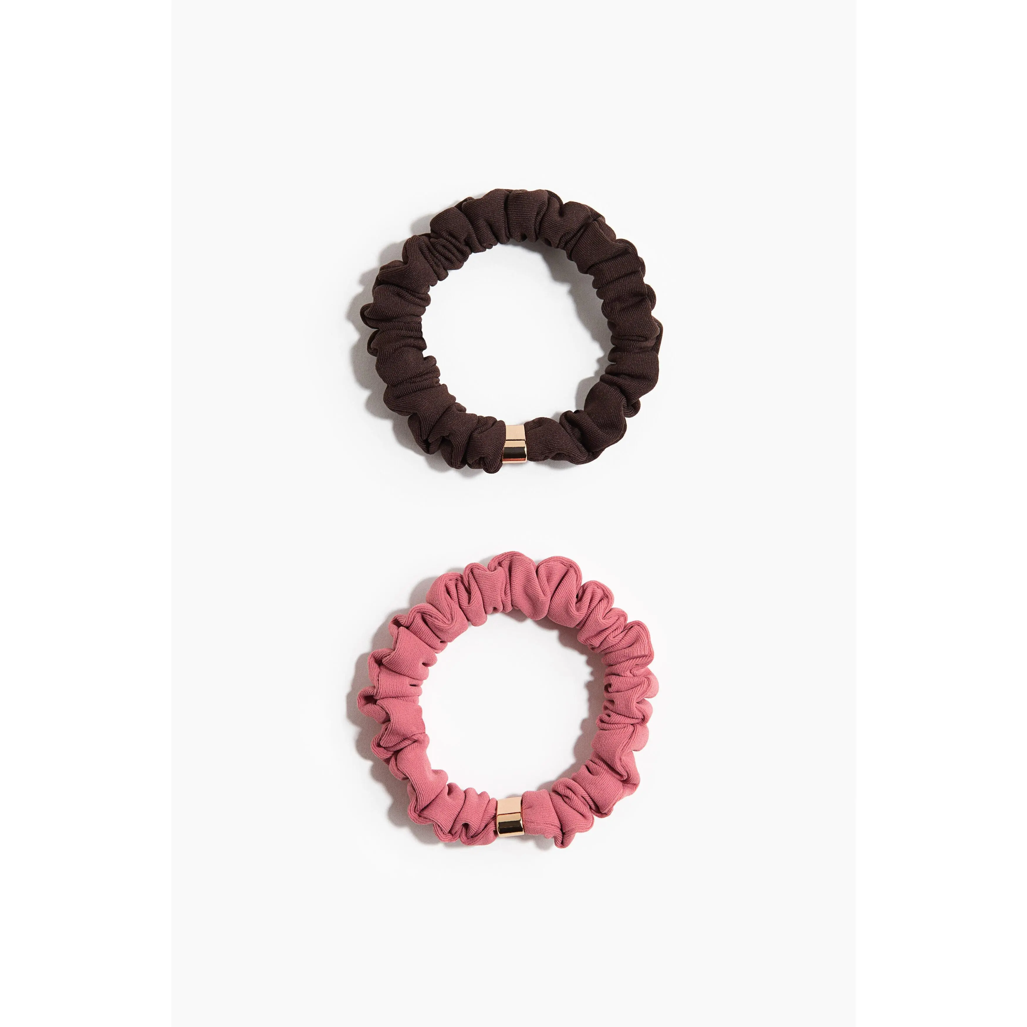 H&M 2-pack embellished scrunchies