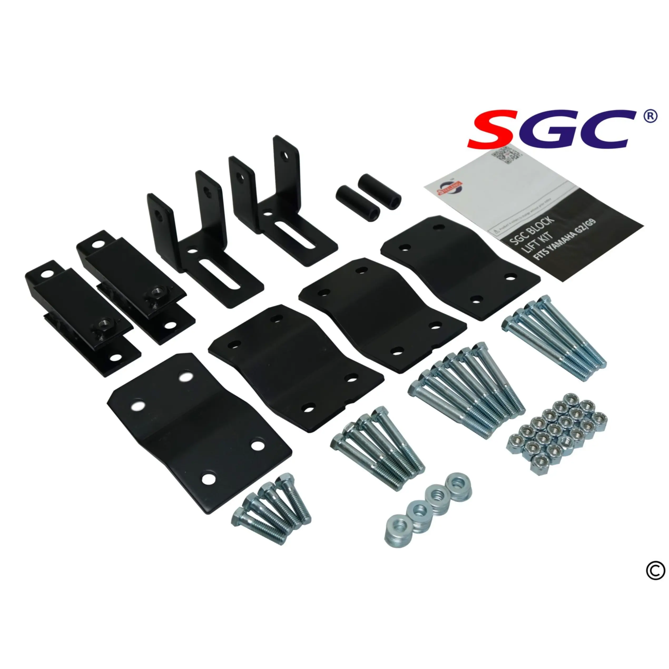 SGC 4″ Block Lift Kit for Yamaha G2/G9 Golf Cart Electric or Gas