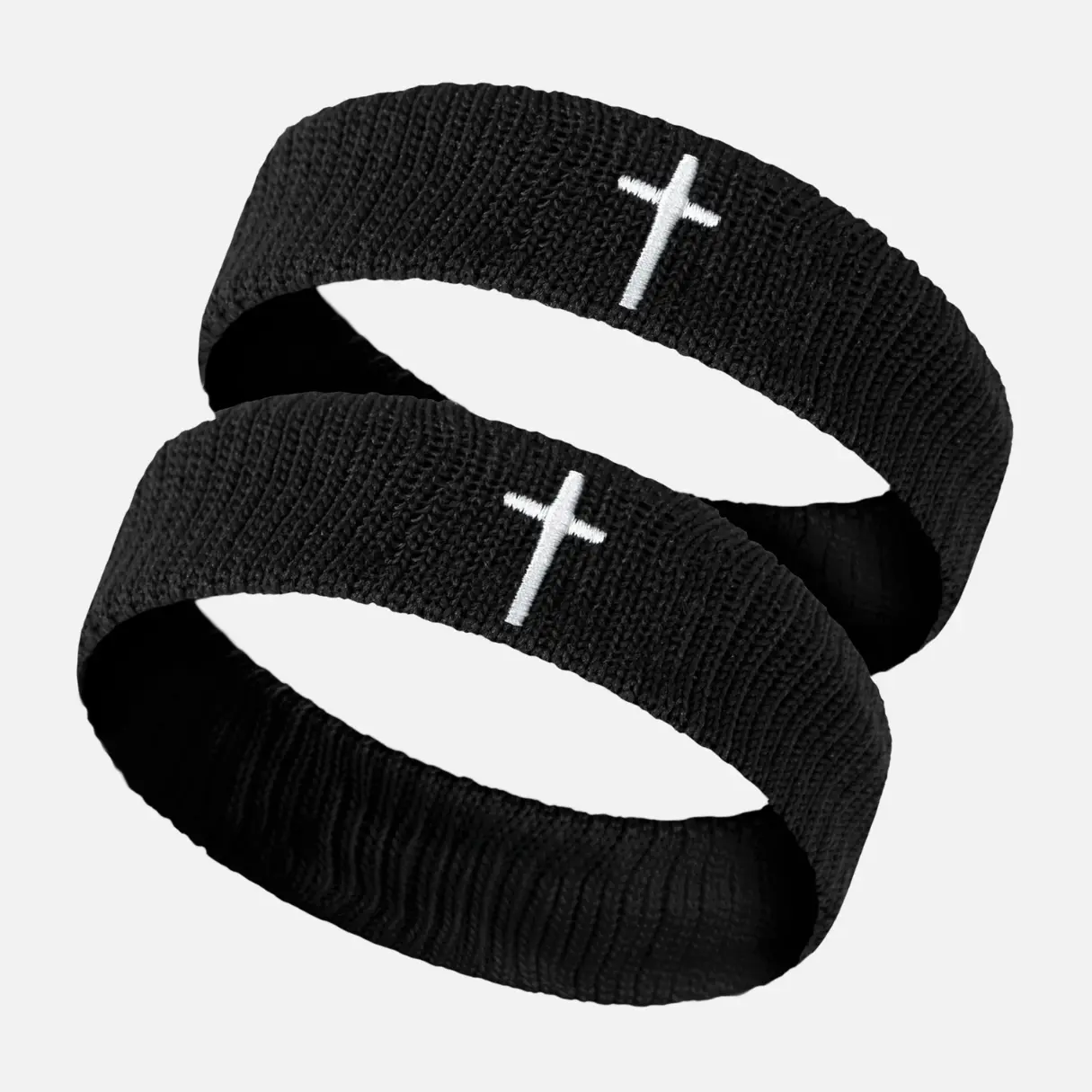 SLEEFS Faith Cross Drip Bicep Bands for Workout, Bodybuilding & Fitness Sports Training, Workout Bands, Bodybuilding Resistance Bands